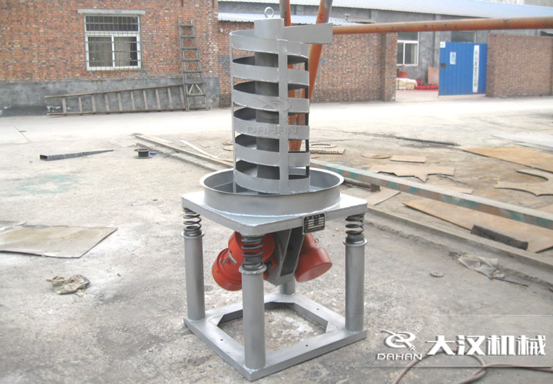 DZC垂直振動提升機(jī)產(chǎn)品概述：該產(chǎn)品屬于比較大型的輸送設(shè)備，其主要對于顆粒狀物料的振動向上式的輸送原理。