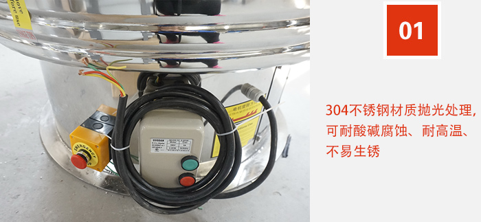 全封閉，無粉塵，可連續(xù)作業(yè)。