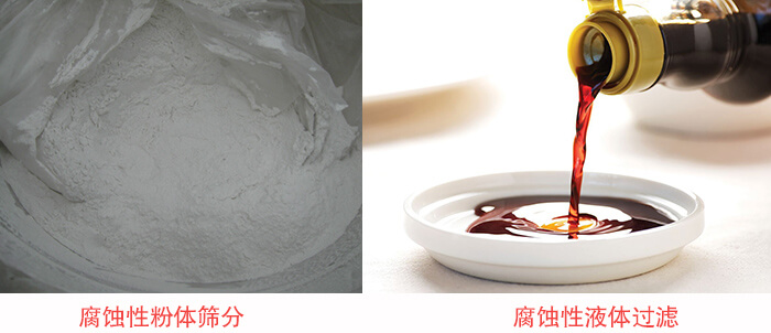 PP材質(zhì)塑料篩分機(jī)整機(jī)可篩分物料特性。